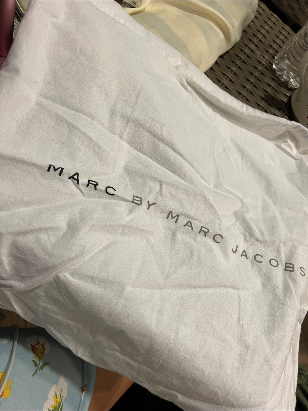 Marc by Marc Jacobs White fabric Dust Bag